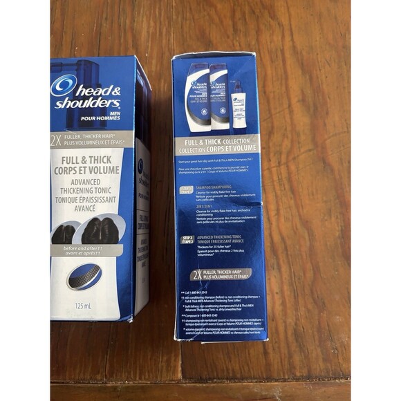 (3) Head & Shoulders Full & Thick Advanced Thickening Tonic 4.2 oz NEW NIB - Picture 2 of 4